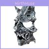 Scary Resin Halloween Mask For Christmas Tree Demon Face Decoration Perfect For Parties