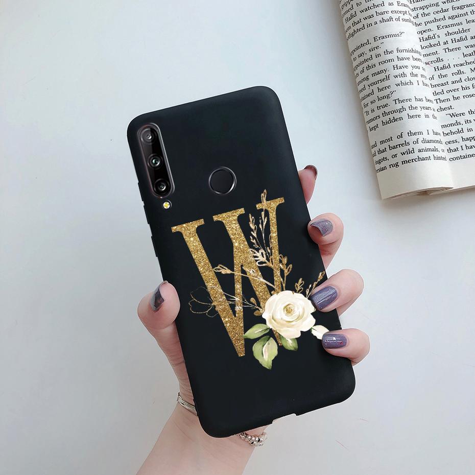For Huawei Y7P Y6P Case Cute Letters Soft Silicone Back Cover For Huawei Y8P Y7P Y6P Y5P Phone Cases Y 6P Y 7P 8P Y 5P 2020 Case