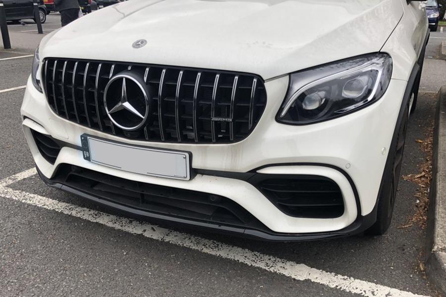 

Передняя решетка 2015-2019 (GT Panamericana) для Mercedes GLC coupe C253