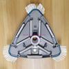  Pool Vacuum Head Triangular Head For Flexibility Inground Pool Sweeper