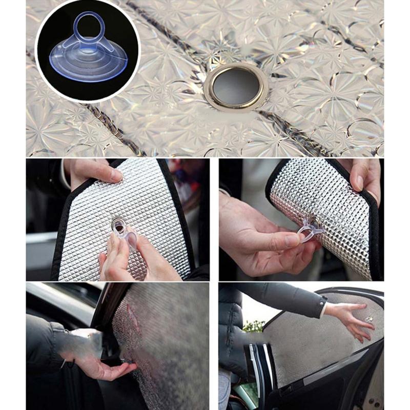 100x Suction Cups Tie Down for Car Awning Camping Tarp Boat Replacement Parts Heavy Duty Travelling Balloon Decor