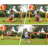 Foldable Football Goals Mini Soccer Ball Net Portable Soccer Goal Practice Soccer Net Football Outdoor Training Net