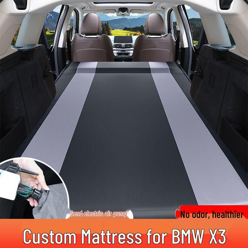 BMW X3 Trunk Air Cushion Bed: Rear Sleeping Pad for Car Camping