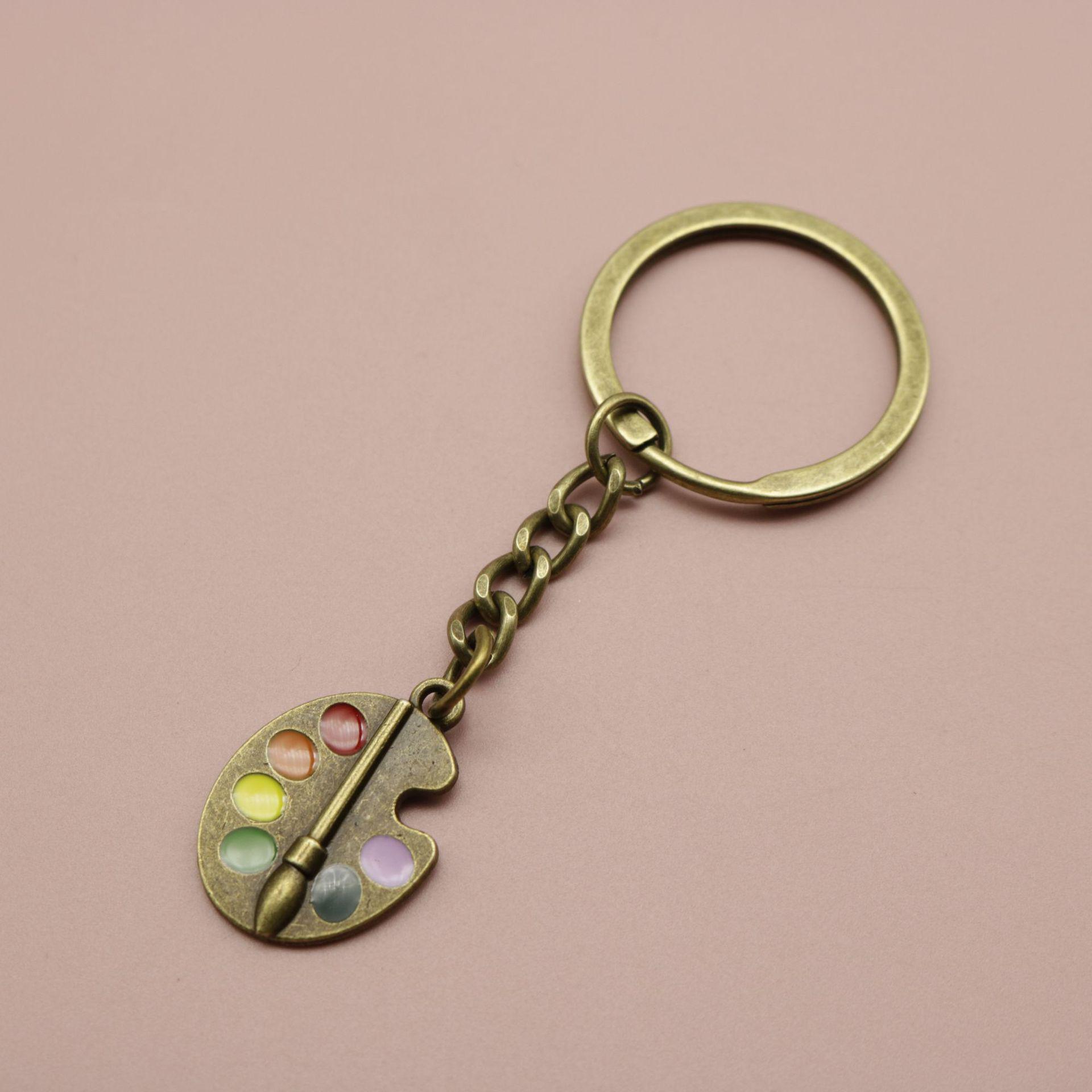 Xiyin Stylish Simple Palette Keychain Pendant