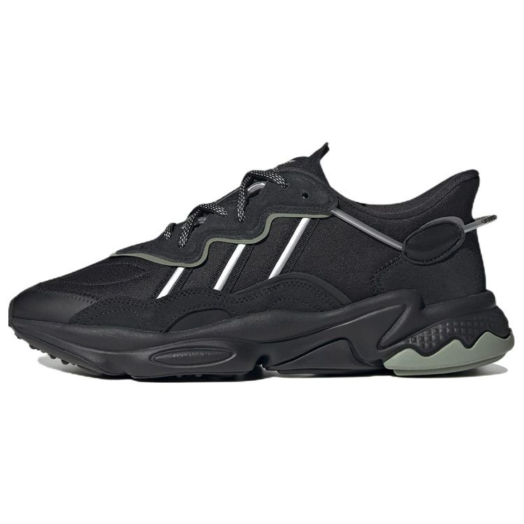 Adidas Originals Ozweego Unisex Black Silver Metallic HP6336 40 чёрный