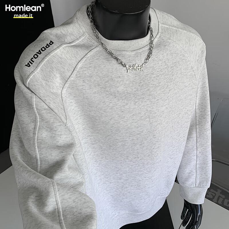 

Homlean Men s Heavyweight Casual Pullover Hoodie HJ57 XL