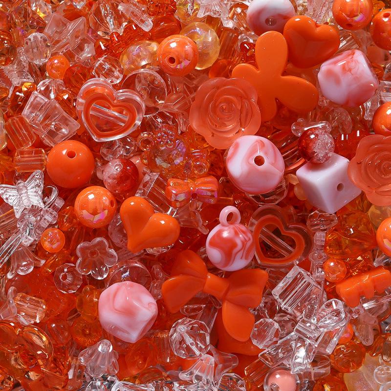 Acrylic Cute Cherry Bear & Rabbit Beaded Phone Chain Necklace - Cartoon Animal Accessories