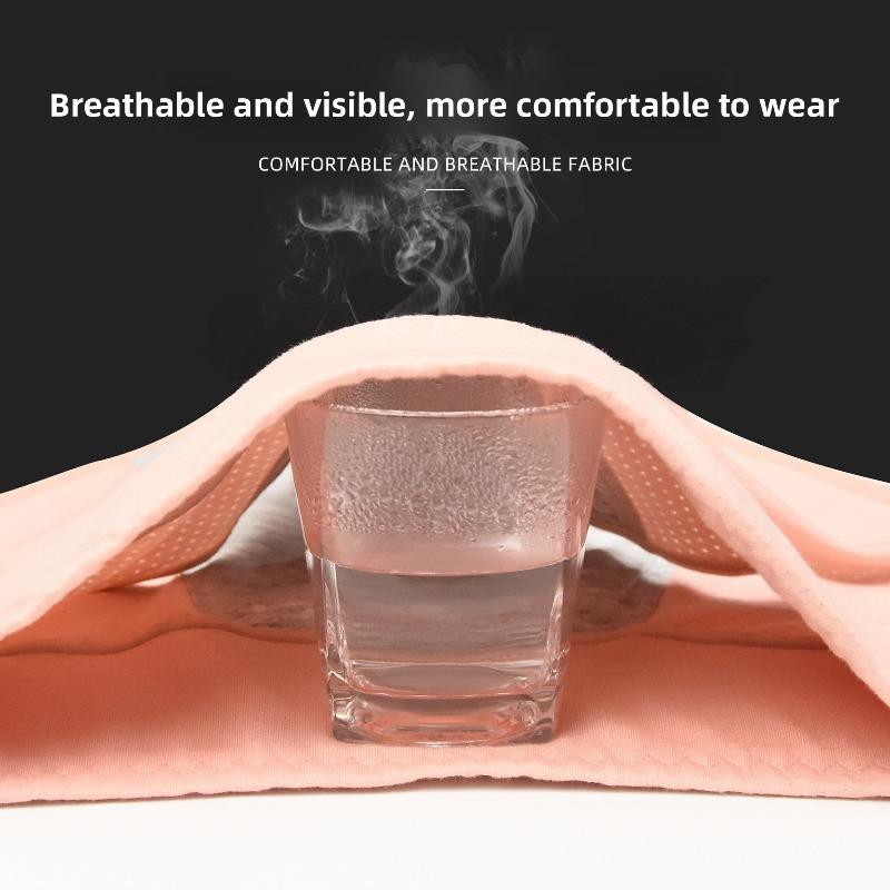 Ladies Spring and Autumn Cotton Wide and High Period Anti Side Leakage High Waist Breathable Underwear