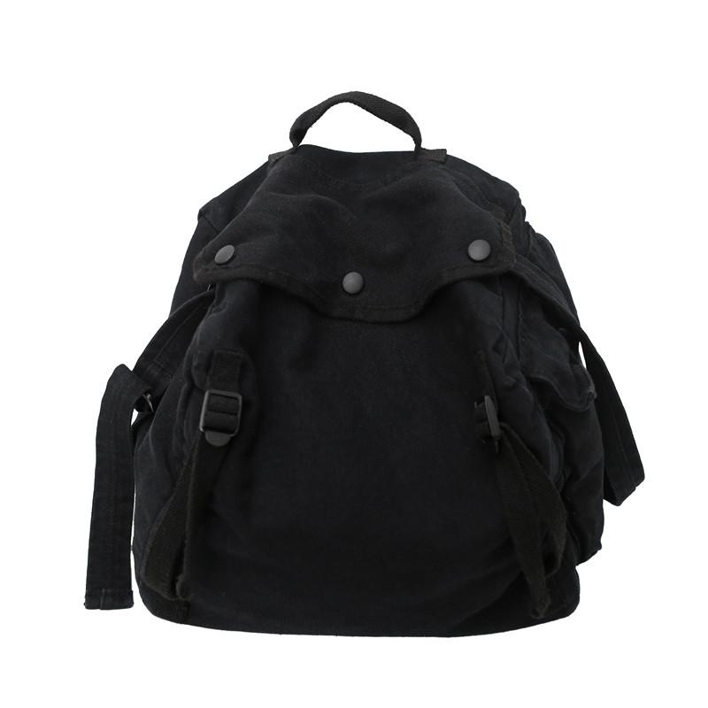 

Multi Pockets Canvas Big Size Handbag Female Male Teenager Student Over Large High Street Hip Hop Fabric Zipper Messenger Bag чёрный