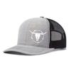 Unisex Printed Bull Mesh Baseball Cap Sun Protection Breathable Adjustable Hat Outdoor