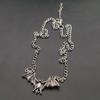 Fledermaus Kette Halskette Metall Mode Vintage Punk Gothic für Frauen Tiere Choker Halloween Halsband Hip Hop Mädchen Schmuck Geschenk