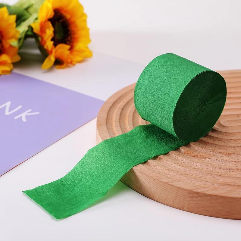 Colored Crepe Paper Fringed Latte Baby Children'S Birthday Party Background Wall Decoration Scene