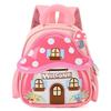 3D Molded Mushroom Cartoon Kids Backpack Toddlers 3-6 Years Old Lightweight School Bag With Padded Shoulder Straps