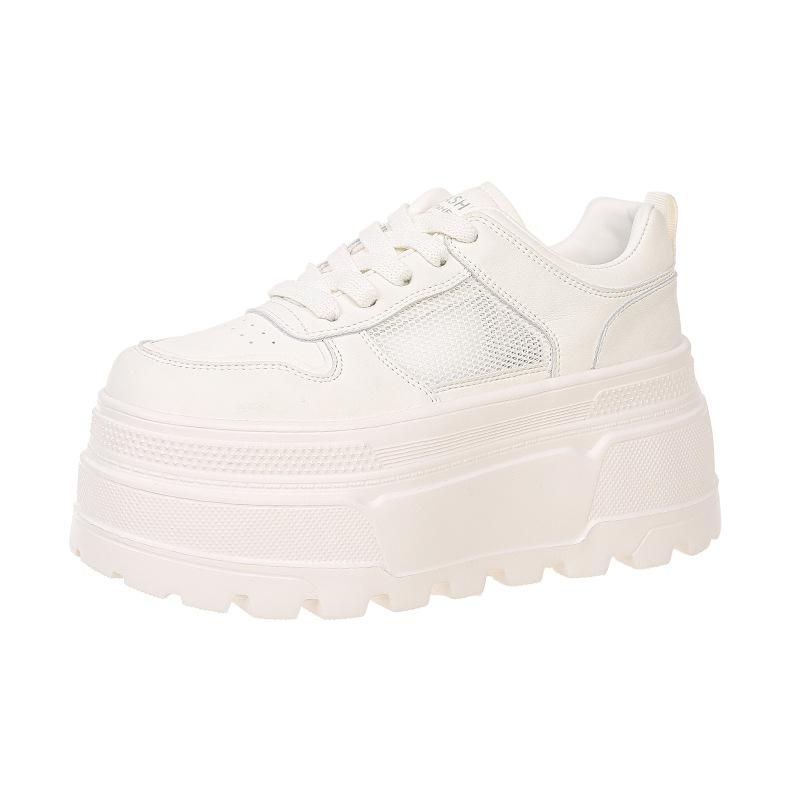 

Празднуйте Женские Кроссовки на Платформе Повседневные Уличные на Высоком Каблуке Скейтборд Удобные Кроссовки на Шнуровке Беговые Спортивные Туфли Женские 34 бежевый