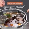 304 Stainless Steel Hot Pot Skimmer: Thickened Mesh Frying Strainer & Mala Tang Colander