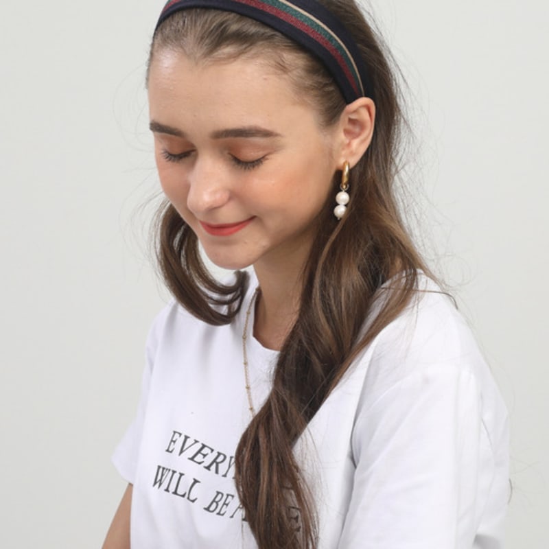 LALA Twinkle Hairband P-Navy