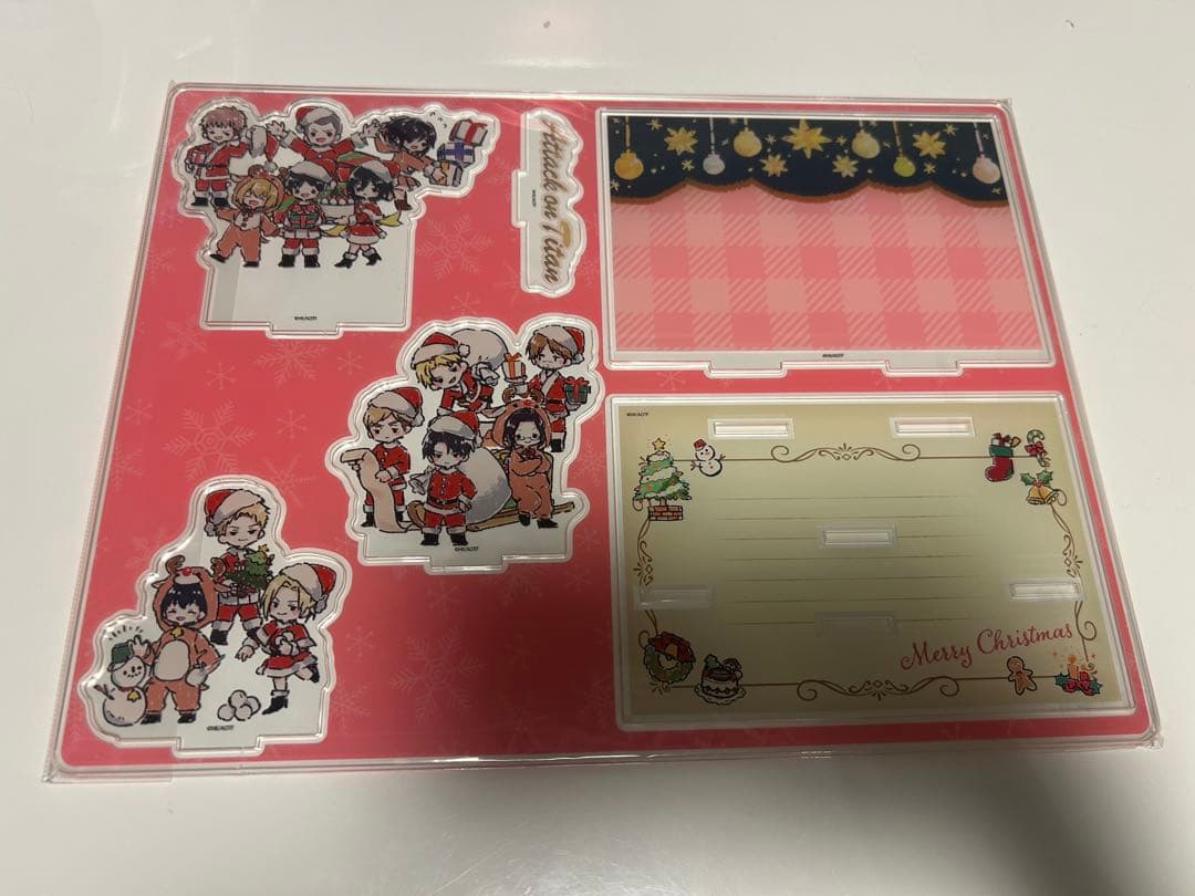 

[USED] Attack on Titan GraffArt Christmas Acrylic Stand Acrylic Diorama
