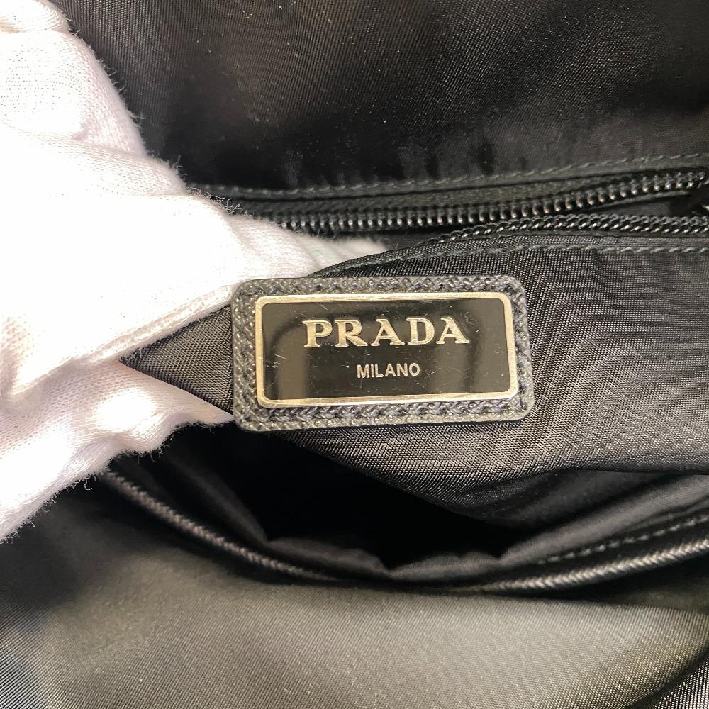 PRADA 2VZ013 One Shoulder Bag Nylon body bag black Nylon mens Used