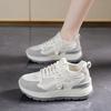 New breathable mesh shoes women spring fashionable versatile thick soled casual comfortable running shoes women sneakers