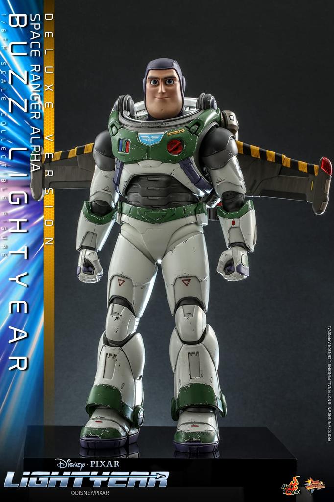 Movie Masterpiece Buzz Lightyear Buzz Lightyear Ranger Scale Figure White Height 30 Cm (Space Alpha/Deluxe Edition) 1/6 Approx.