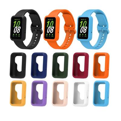 Schutzhülle für Samsung Galaxy Fit 3 SM-R390 Smartwatch Abdeckung Hülle TPU Ersatz Galaxy Fit3 Stoßfest Weich Transparent Hüllen