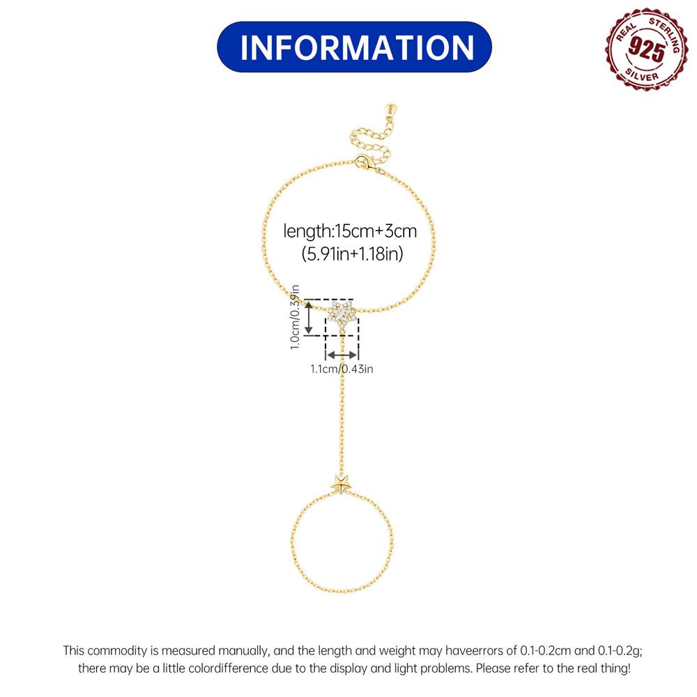 Original Kupfer Exquisites Glänzendes Armband Stern Sonne Gold Ineinandergreifendes Armband Accessoire Jubiläum Valentinstagsgeschenk Schmuck