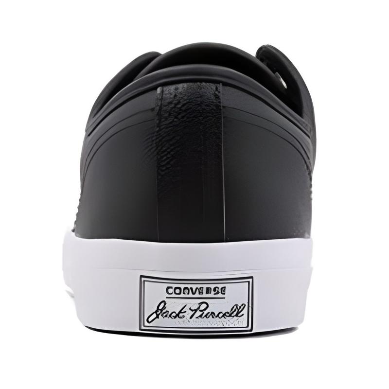 Converse Jack Purcell Dark Sangria Non-Slip Lightweight Low-Top Board Shoes Unisex Black