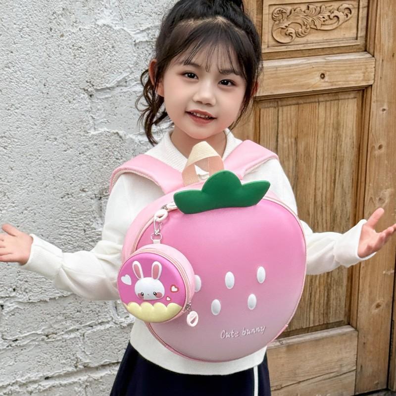 New children's leisure backpack EVA eggshell kindergarten schoolbag casual fashion cute boys and girls backpack