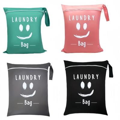 Hot-Selling Large Travel Laundry Bag - Washable, Reusable Dirty Clothes Storage with Zipper