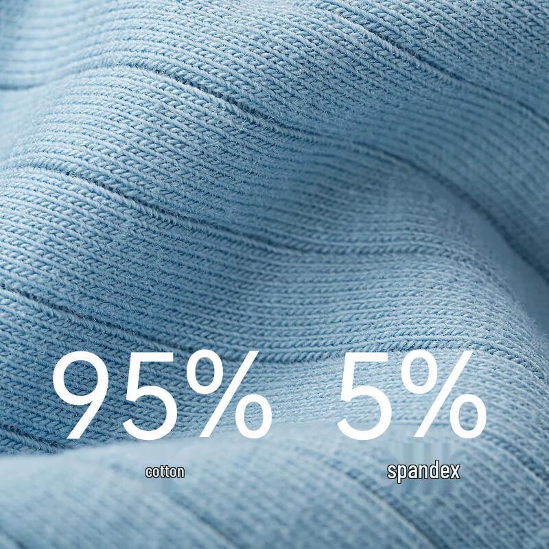 Jianjiang Men's 50S Needle-Spun Cotton Boxer Briefs with Silk Crotch 3-Pack