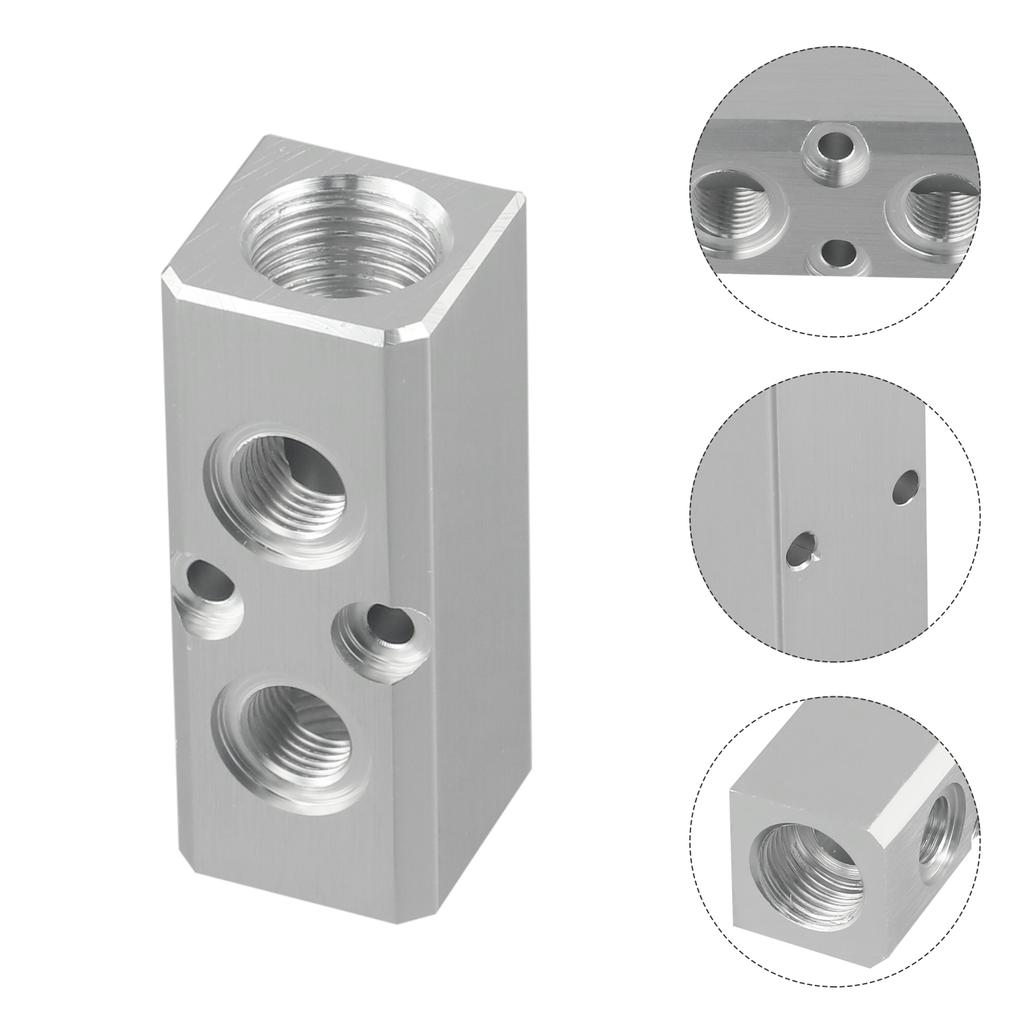 Pneumatic Air Multiple Line Exhaust Manifold Distributor 1/2 Pt Thread Port SY30 Woodworking, Pneumatic Tools Auto Repair Parts
