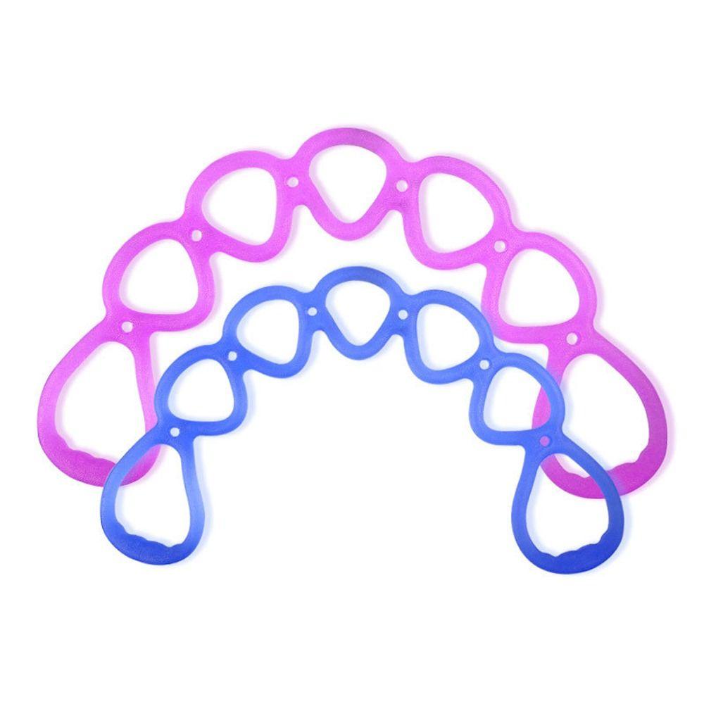 Multicolor 7 Ring Stretch Resistance Band 70cm Home Gym Resistance Bands  Stretch Exerciser