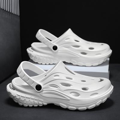 Sandals Men Wear Non-Slip Driving Sports Platform Outdoor Large Size Bag Head Hole Beach Shoes