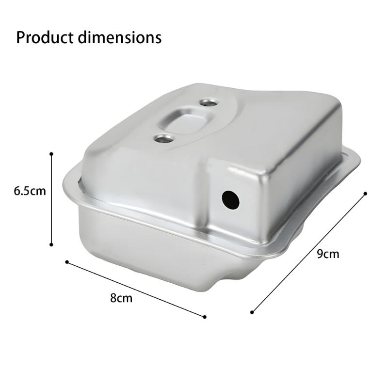 Aluminum Chainsaw Muffler Advanced Exhaust Design Boosts Efficiency Prevents Overheating For MS181 And MS171 Models