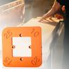 Woodworking Router Corner Radius Templates Jig Routing Curved Corner Milling Circular Radian Tool Arc Cutting Auxiliary Tool