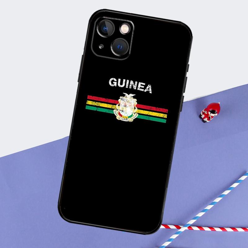 Guinea-Bissau Flaggen Hülle Für iPhone 16 15 14 Pro Max 13 12 11 XR X XS Max 7 8 Plus 12 13 Mini Hülle Capa