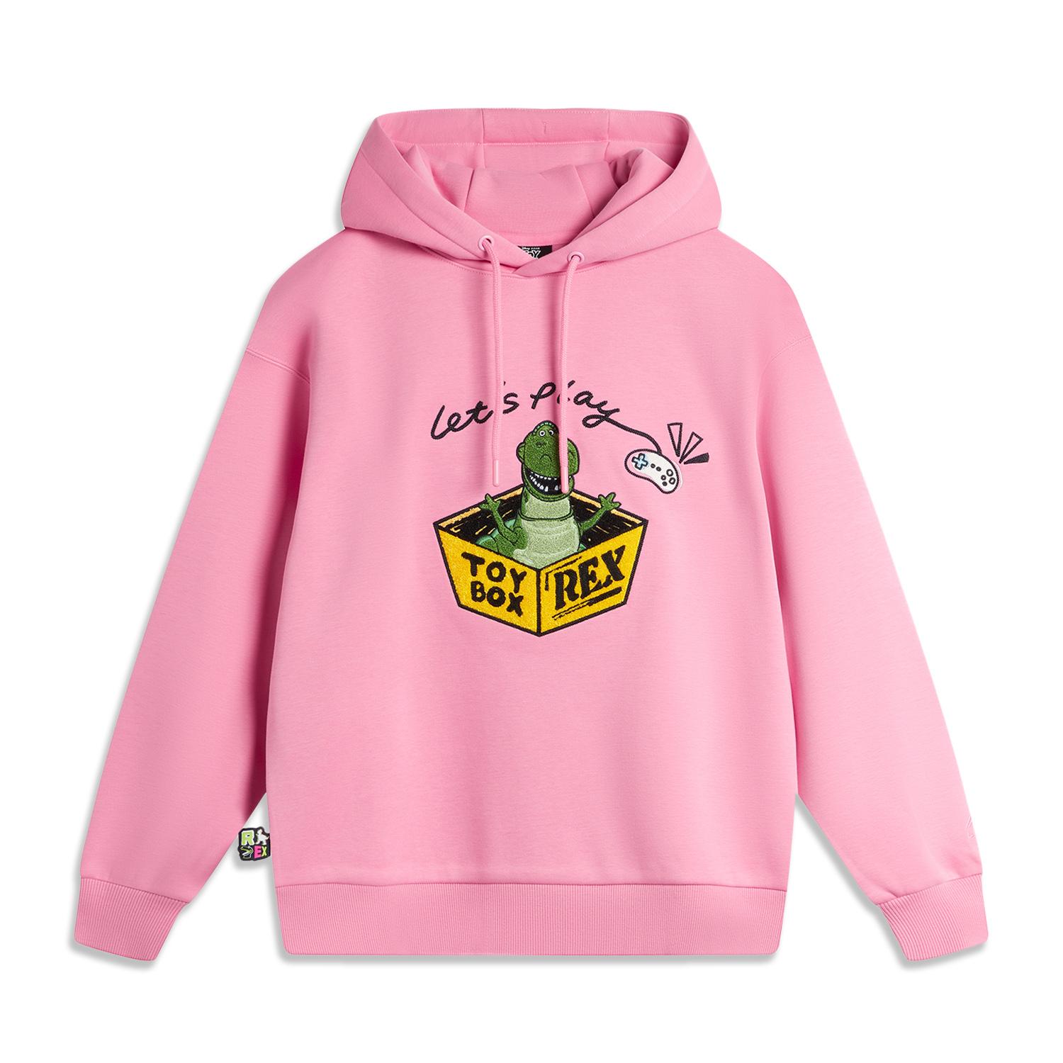 

Худи спортивное повседневное свободного кроя Li Ning, удобная толстовка, худи унисекс AWDU494-7 XL