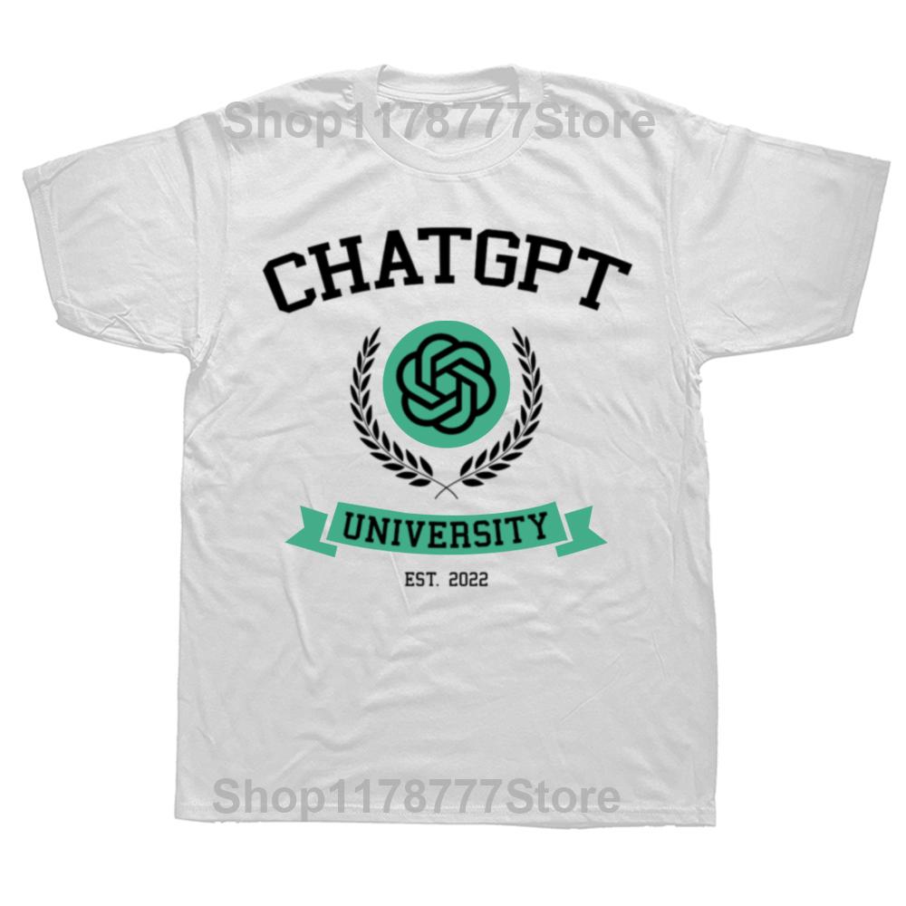 ChatGPT Üniversitesi Kodu Chat GPT Geliştirici Programcı Kodlayıcı Sanat Eseri Yaratıcı Grafikler Unisex Üstler Daha Az Düşün Harfler Tişörtler