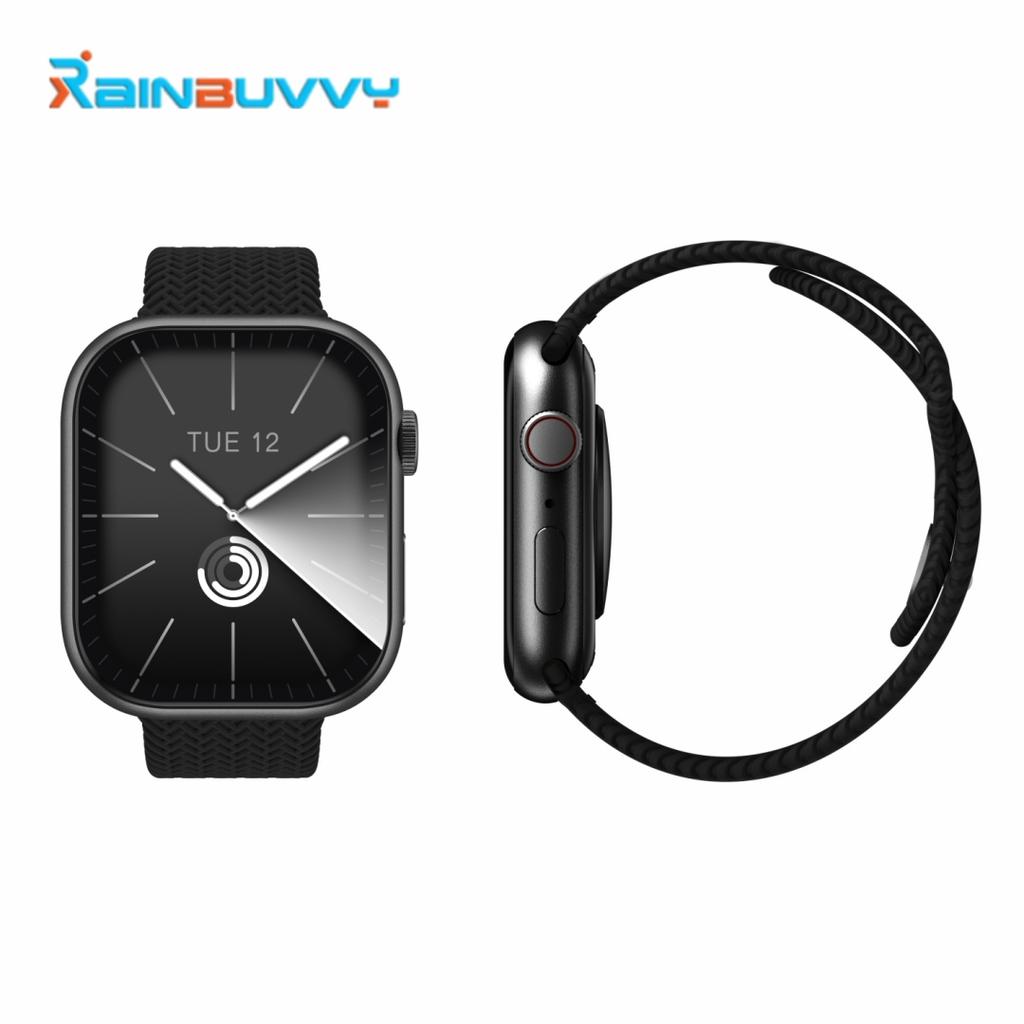 Rainbuvvy HK9 PRO+ Bluetooth Smart Bracelet 2.02inch AMOLED 410x494 1GB RAM BT5.1 Bluetooth Call IP67 Waterproof Smartwatch One Click Connection