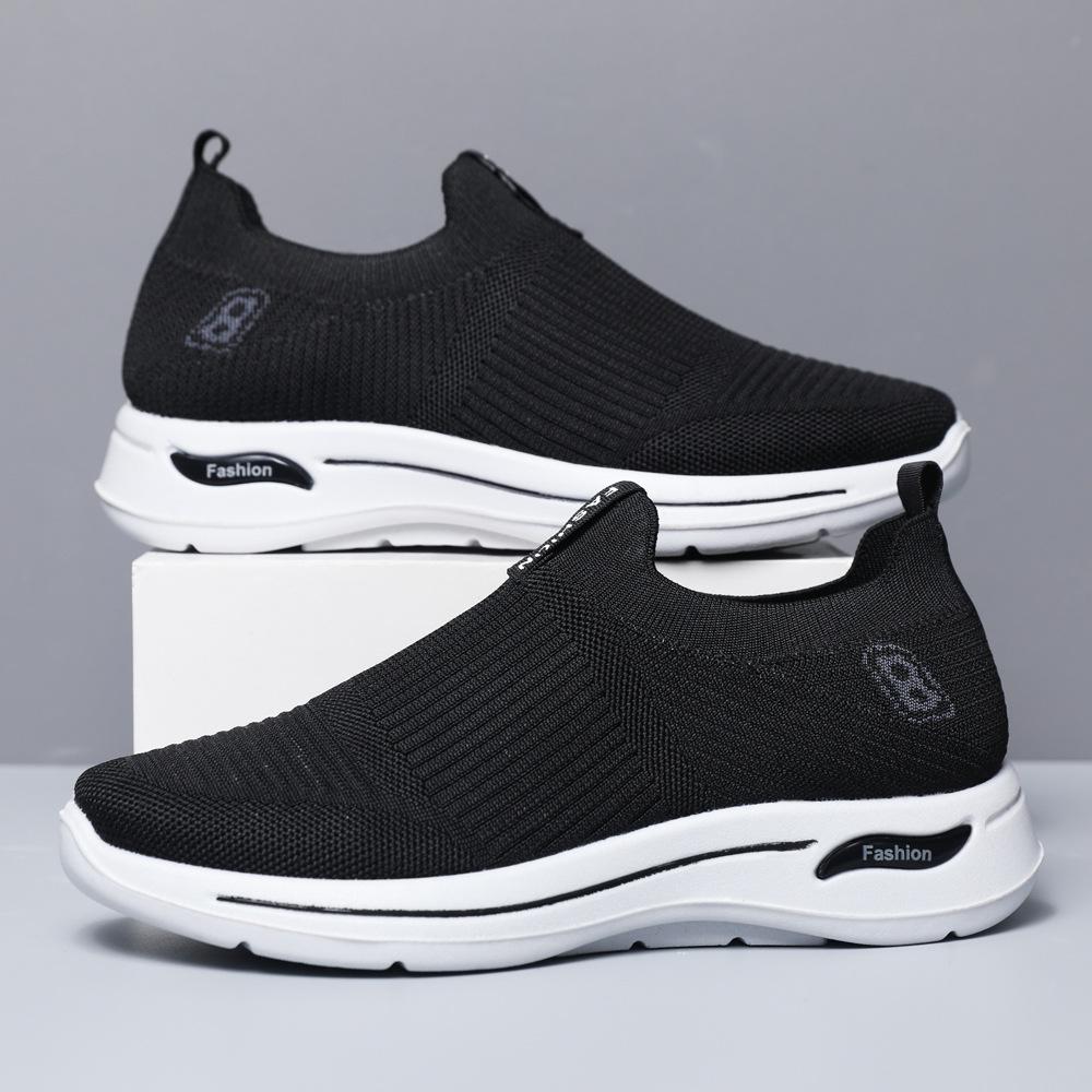 2024 New One-pedal Non-slip Soft-soled Shoes Comfortable and Breathable Light Walking Shoes Casual Sports Men's Shoes