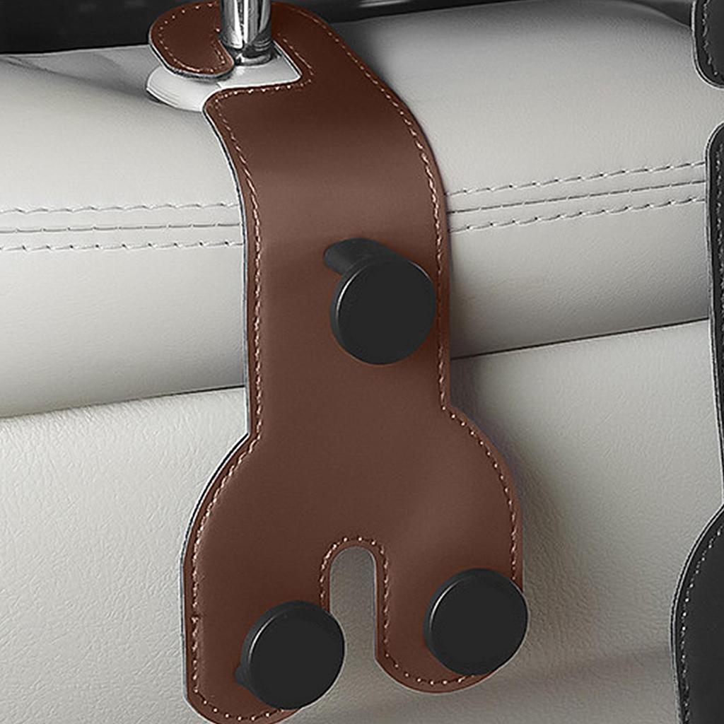 Car Headrest Hooks Headrest Phone Storage Hanger Auto Seatback Stand Hooks for Commuting Travel Business Trip Camping Daily
