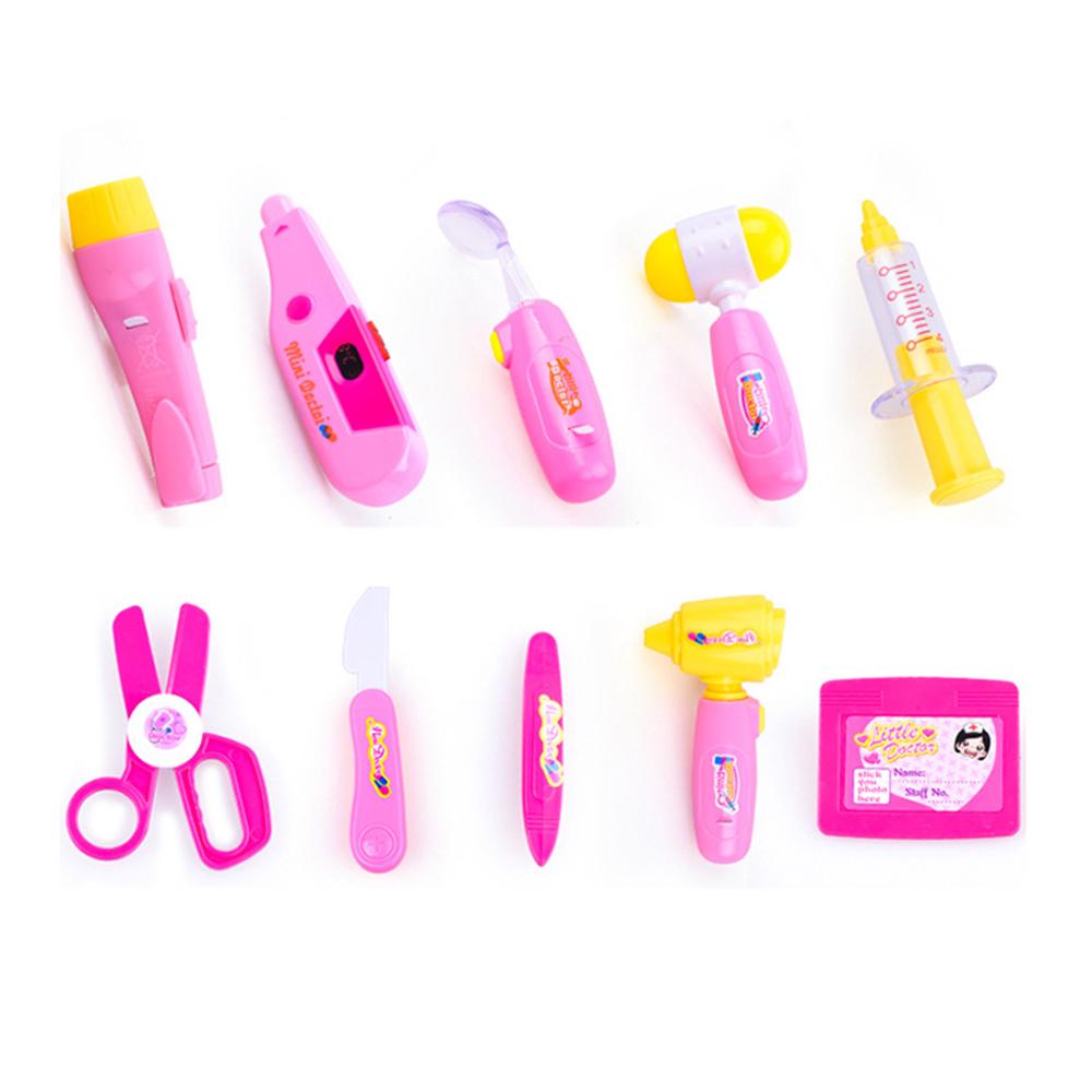 16Pc Children Kids Role Play Doctor Nurses Pretend Toy Set Medical Kit Case Gift 2021