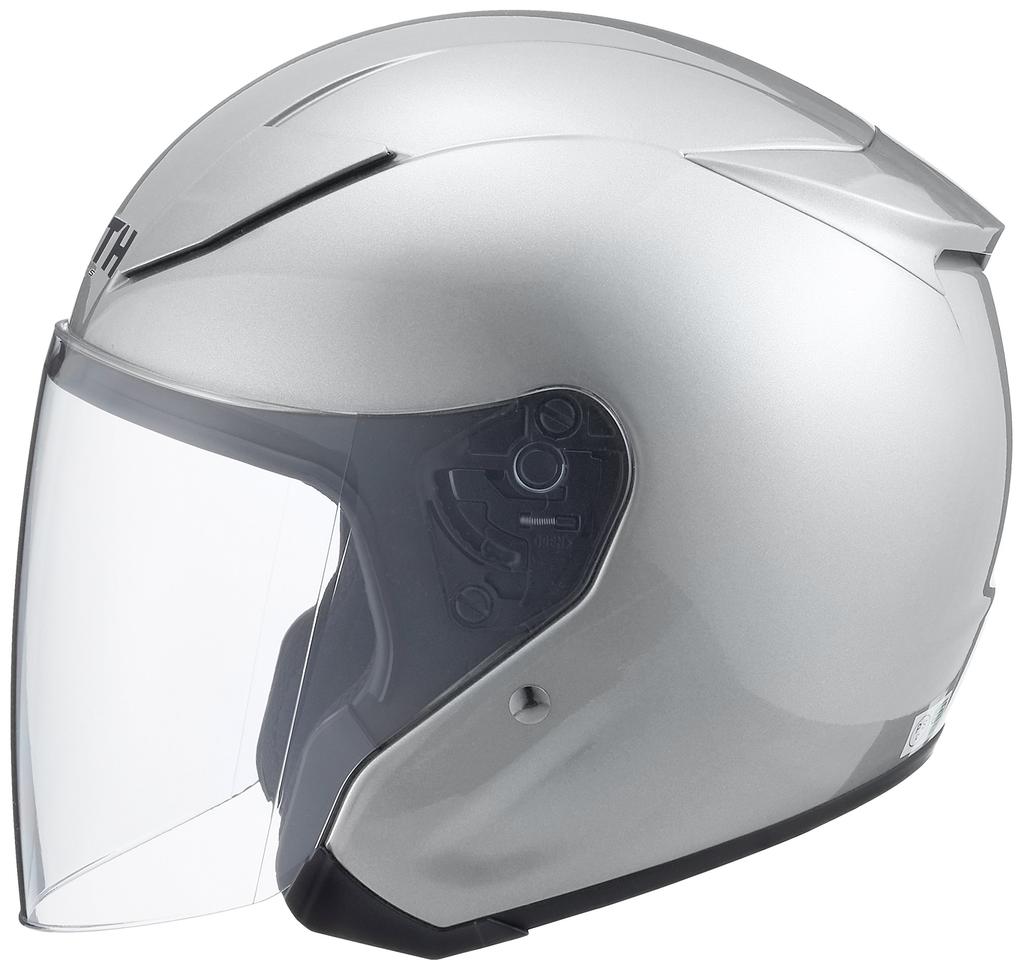 Yamaha Motor Motorcycle Helmet Jet ZENITH Platinum Silver XL Circumference Co., Ltd. (Yamaha) YJ-20 (Head 60cm~61cm) 90791-2346X