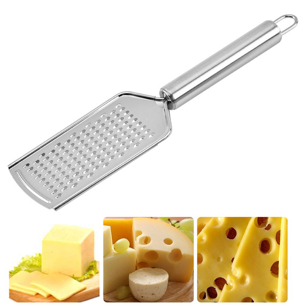 Stainless Steel Cheese Grater Ginger Shredder Kitchen Tool Silver