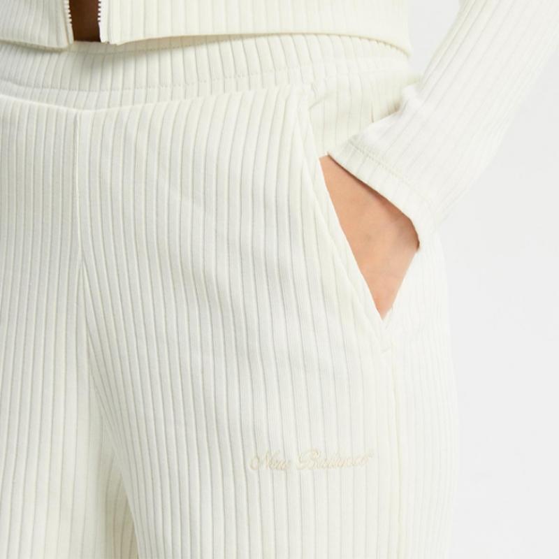 NeW Balance Pants Rqk Nbmle2W322 64 W Soft Ribbed Wide Pants