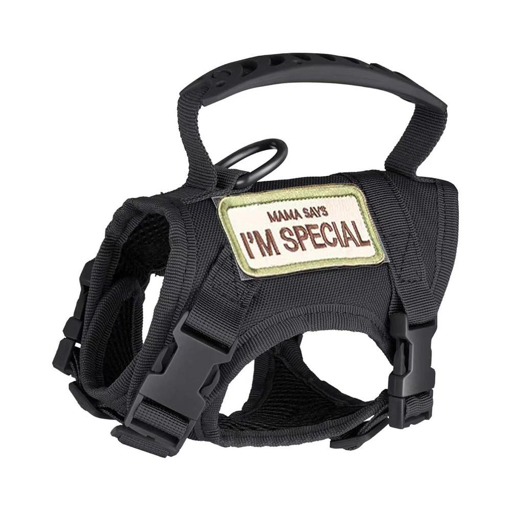 Tactical Cat Chest Strap Vest Type Leash Anti-break-free Adjustable Cat Leash Dog Small Dog Chain