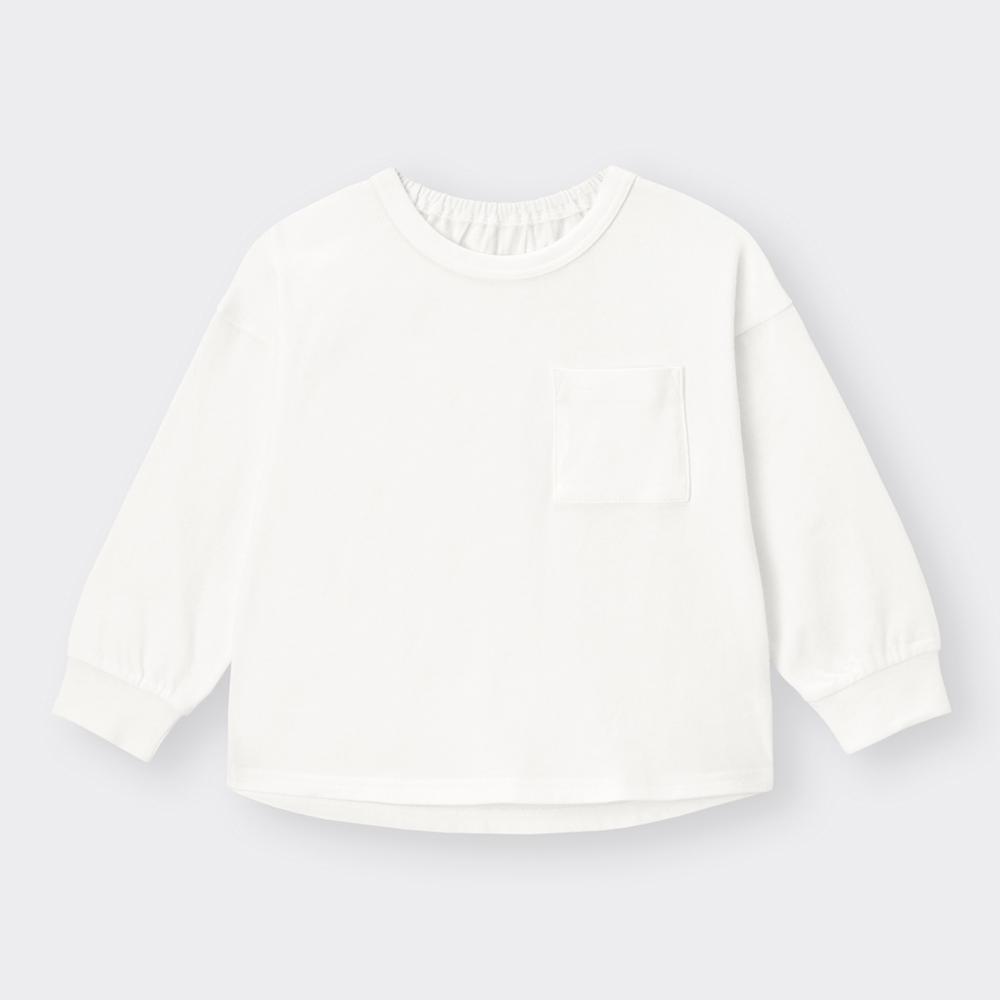 

GU BABY TODDLER простой Т-образный карман с длинным рукавом