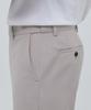 MUSINSA STANDARD Lightweight Tapered Turn-Up Hidden Banding Crop Slacks [Light Beige]