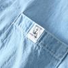 Simple Short-Sleeved Shirt For Men Casual Youth Denim Shirt Jacket For Men