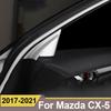 Für Mazda CX-5 CX5 CX 5 2017 2018 Auto Vordertür Fenster Innere Dreieck EINE Colum Abdeckung Aufkleber Trim Zubehör